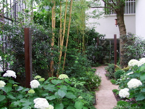 “ Hommage au Silence ” pour un jardin privé, Paris (Fr)