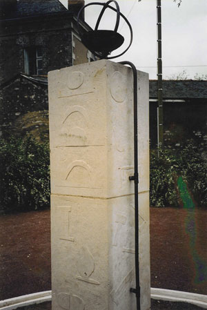 “ La Fontaine de la Saint Jean ” pour le village de Saint Jean de Sauves (France)